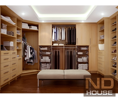 Гардеробная комната Classic Wood. <br/>От 4300 руб/кв.м.