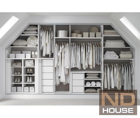 Гардеробная комната Cosy White. <br/>От 5800 руб/кв.м.