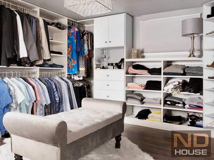 Гардеробная комната Plain Comfort. <br />От 4900 руб/кв.м.