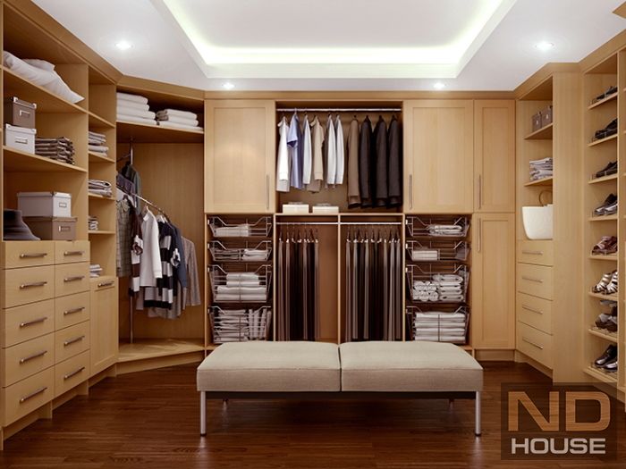 Гардеробная комната Classic Wood. <br />От 4300 руб/кв.м.