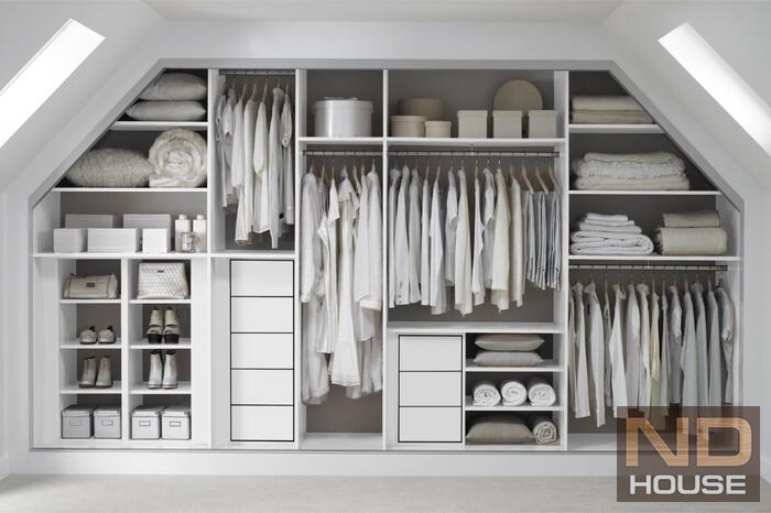 Гардеробная комната Cosy White. <br />От 5800 руб/кв.м.