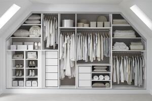 Гардеробная комната Cosy White. <br/>От 5800 руб/кв.м.